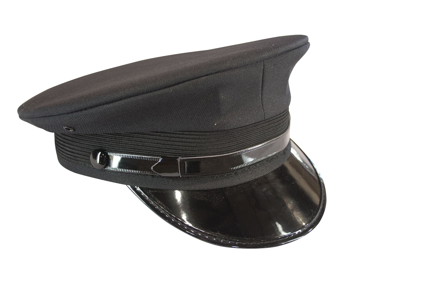 Professional cap in black