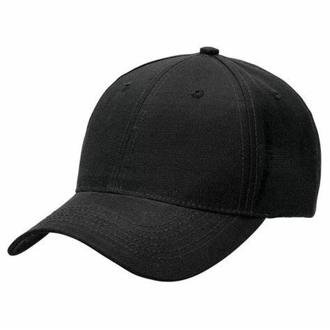 Black corporate caps
