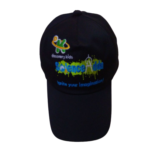 Black cap with discovery kids emblem