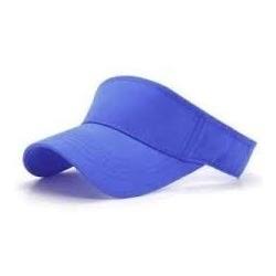 Blue tenis visor cap